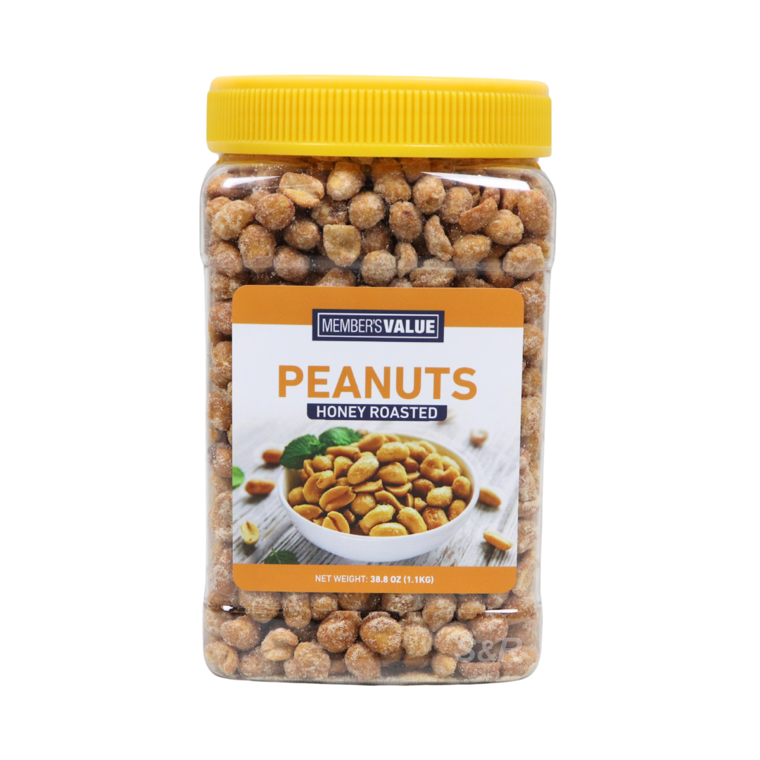 Member's Value Honey Roasted Peanuts 1.1kg